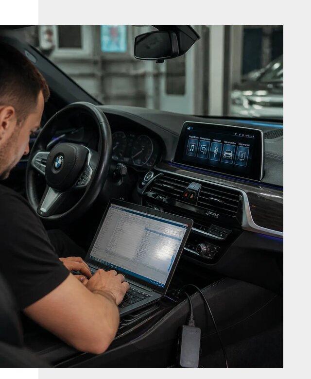 Русификация мультимедиа BMW для авто под ключ в Королёве