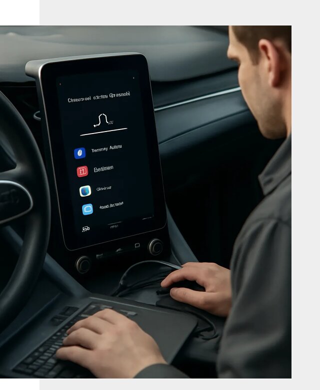 Установка приложений Lynk Co на автомобиль в Королёве