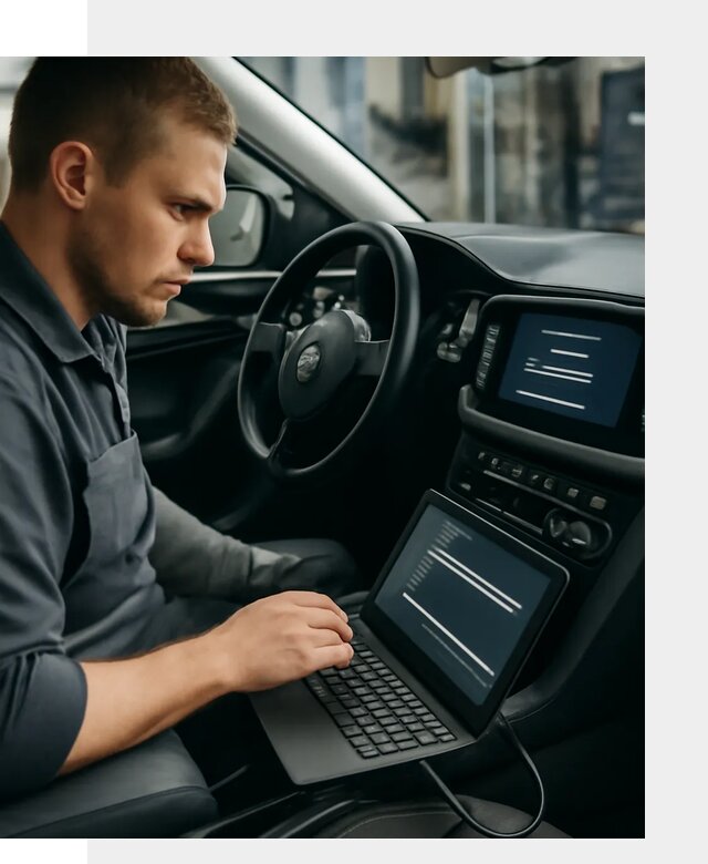 Прошивка авто на русский язык с адаптацией в Королёве