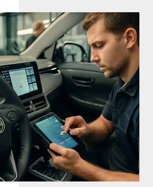 Установка приложений Toyota на мультимедиа в Королёве